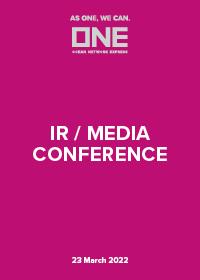ONE IR Conference